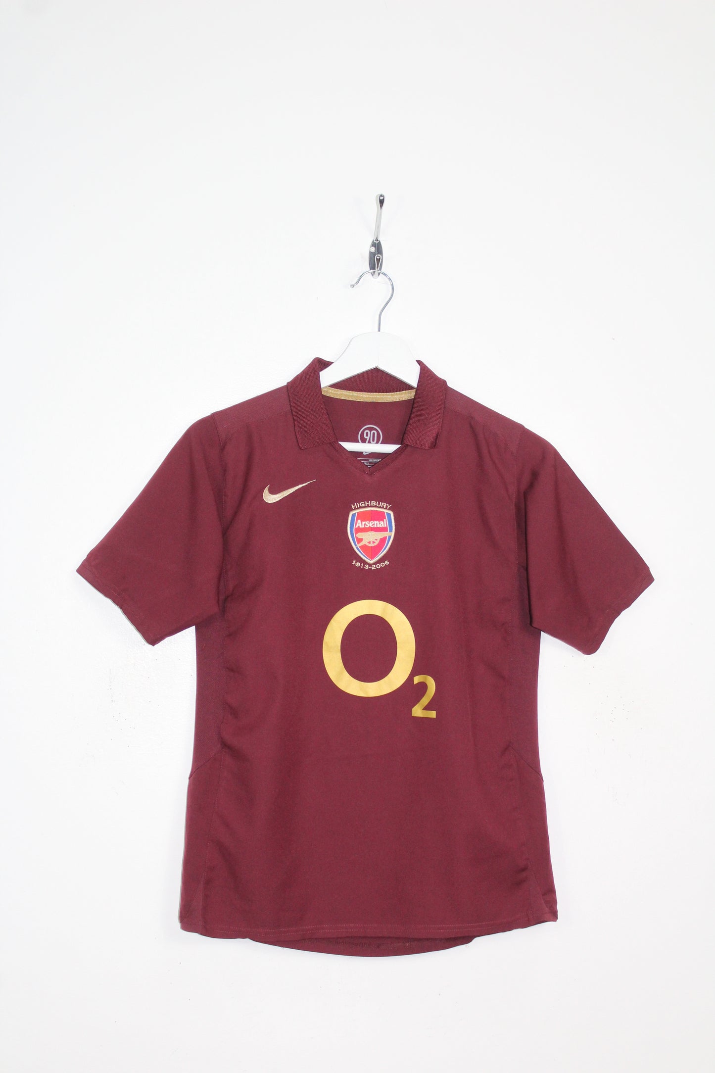 ARSENAL 2005-2006 NIKE "HIGHBURY" HOME FOOTBALL SHIRT LARGE 12/13 YEARS