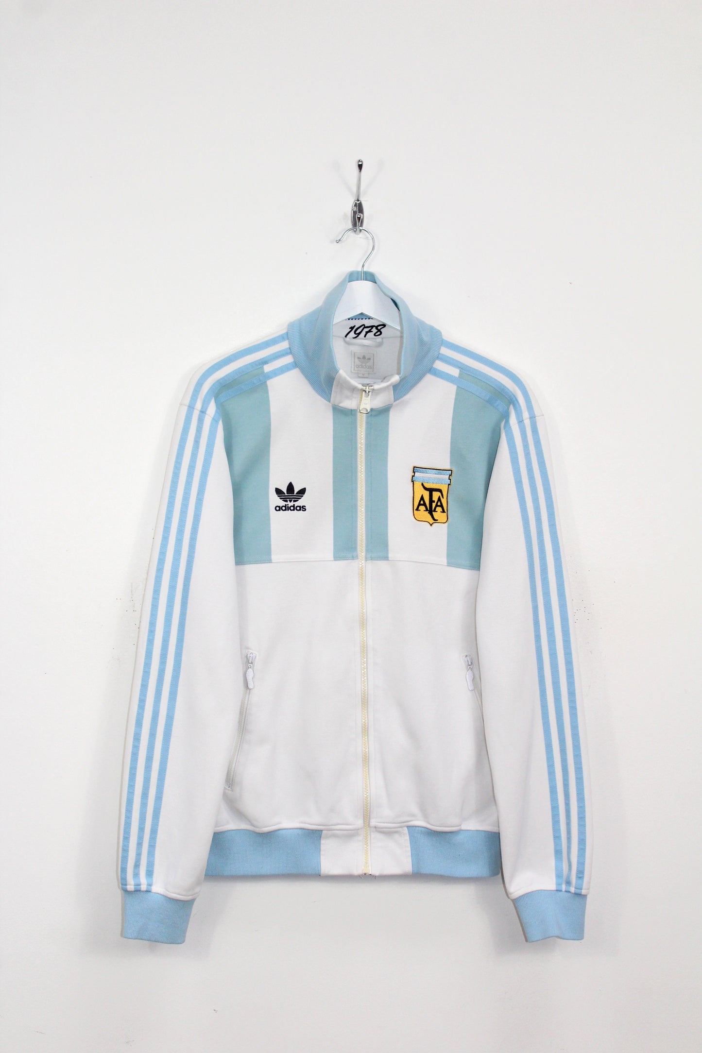 ADIDAS ORIGINALS ARGENTINA WORLD CUP 1978 TRACKSUIT TOP JACKET MEDIUM