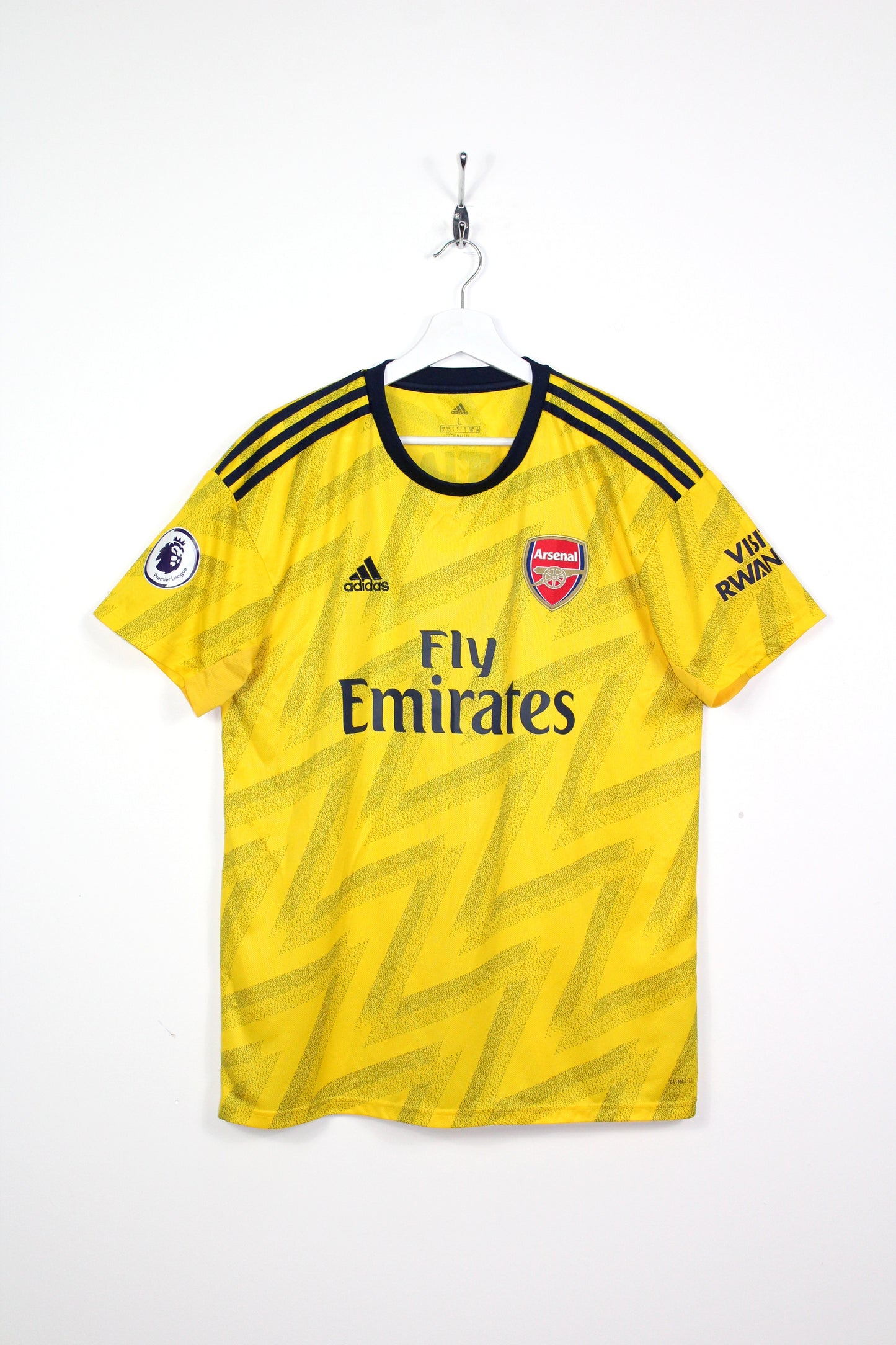 ARSENAL 2019-20 ADIDAS AWAY FOOTBALL SHIRT MARTINELLI #35 LARGE