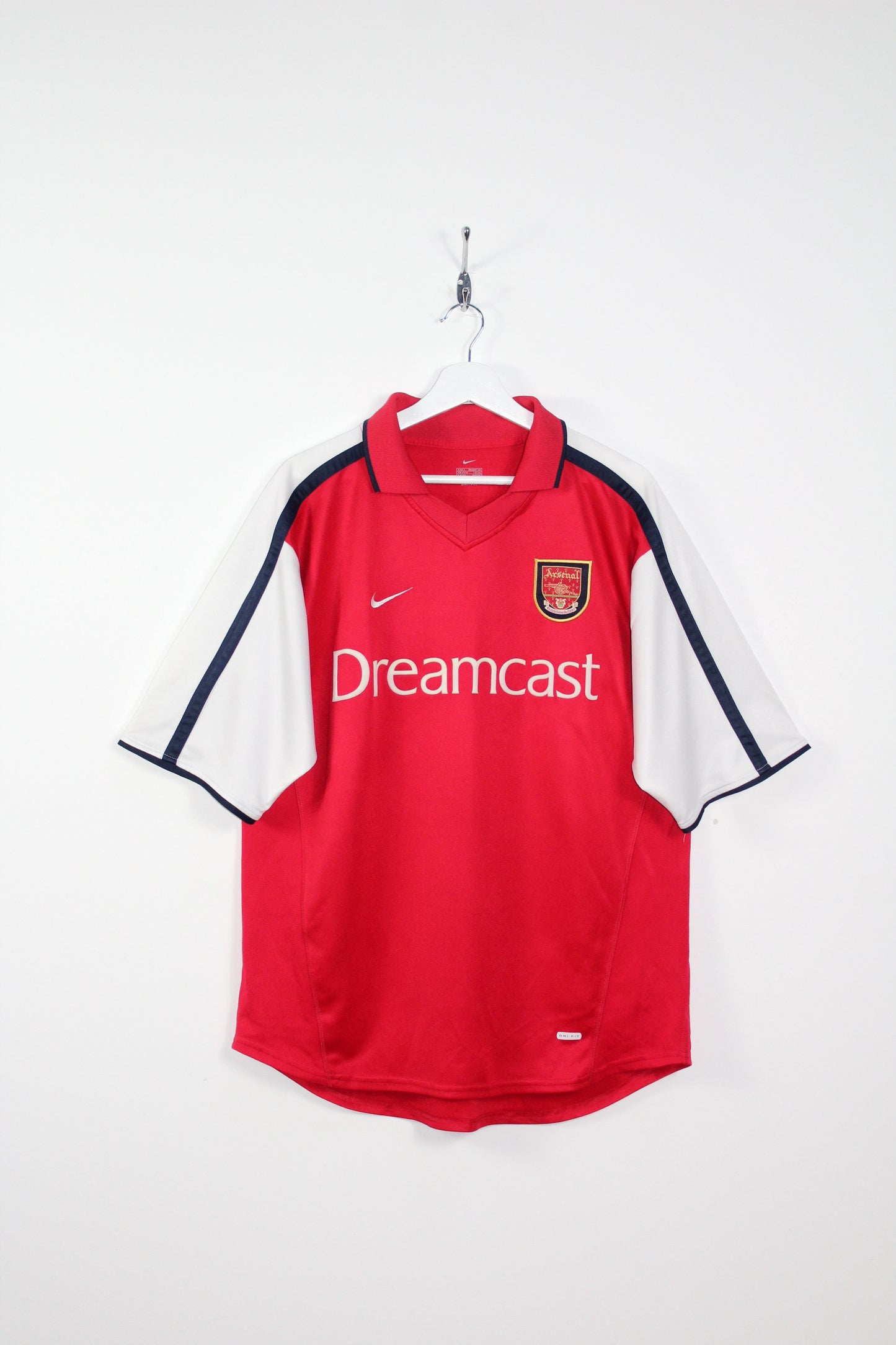 ARSENAL 2000-2002 NIKE VINTAGE HOME FOOTBALL SHIRT LARGE