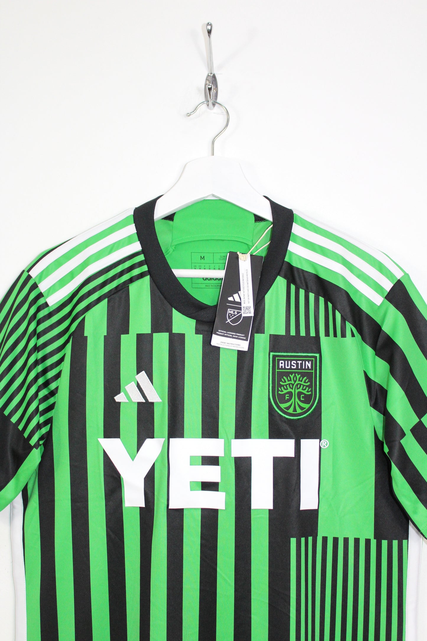 AUSTIN FC 2023 ADIDAS HOME FOOTBALL SHIRT MEDIUM BNWT