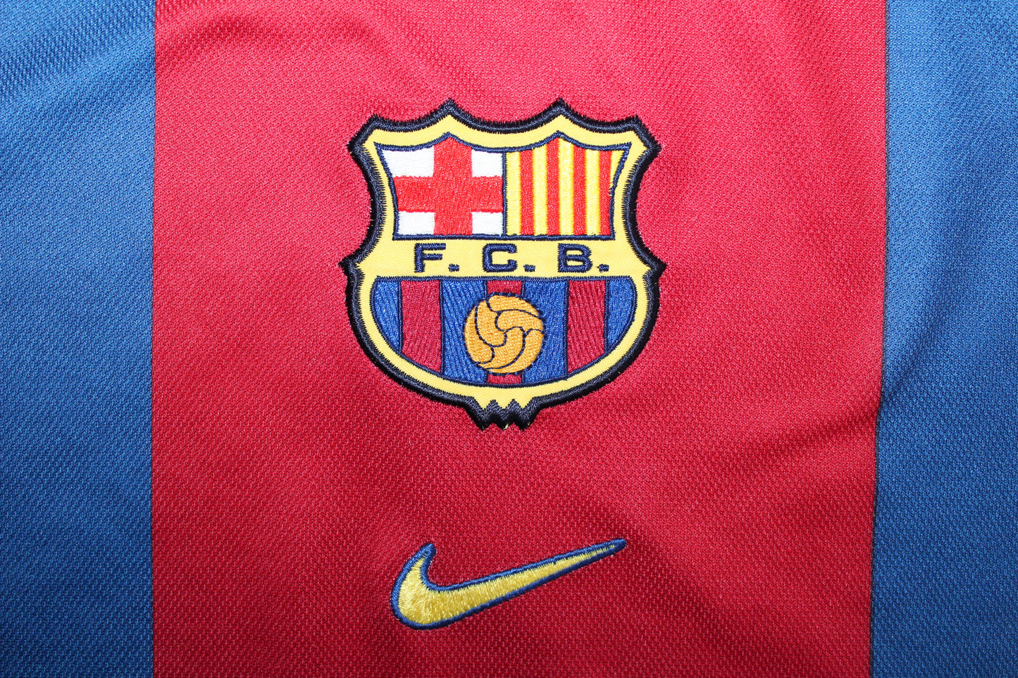 BARCELONA 1998-1999 NIKE HOME FOOTBALL SHIRT XL