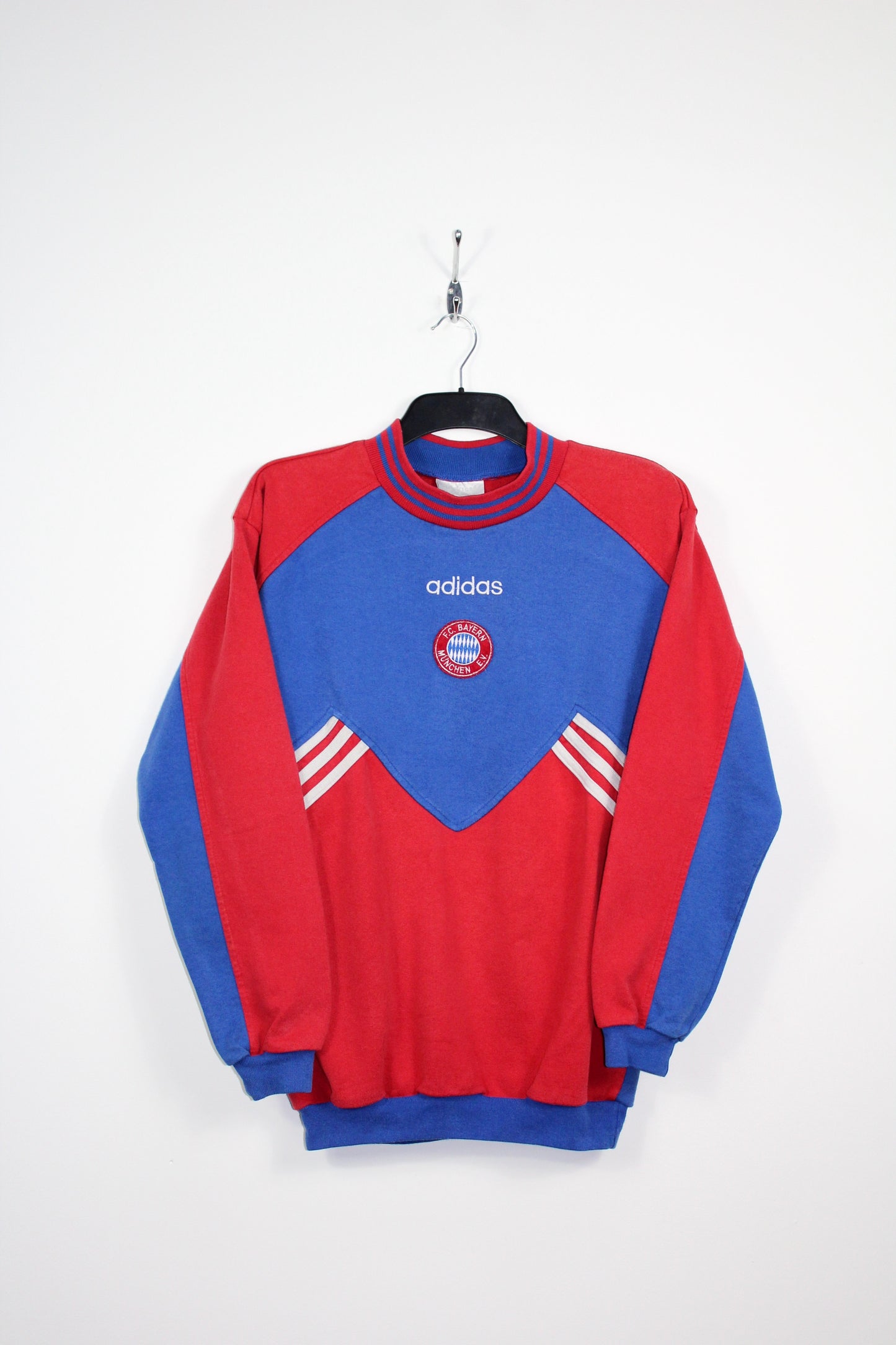 BAYERN MUNICH 1995-96 ADIDAS VINTAGE SWEATSHIRT SMALL