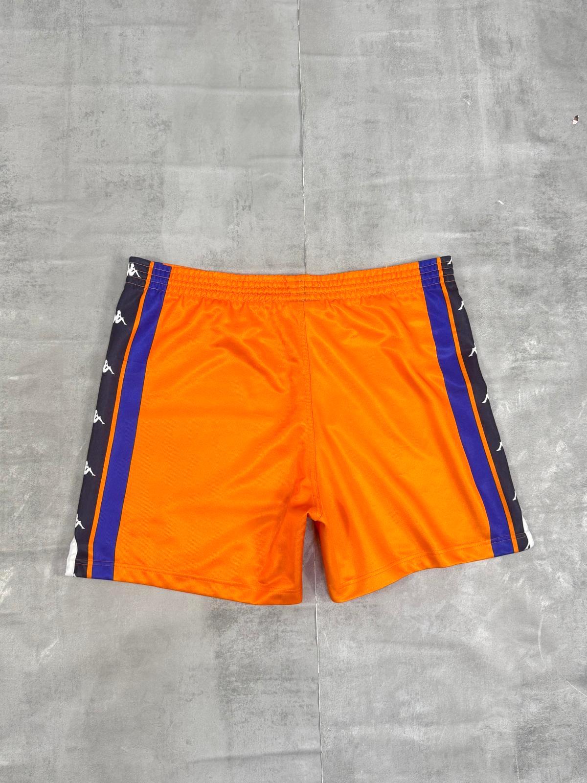 VINTAGE BARCELONA 1997-99 AWAY FOOTBALL SHORTS XL