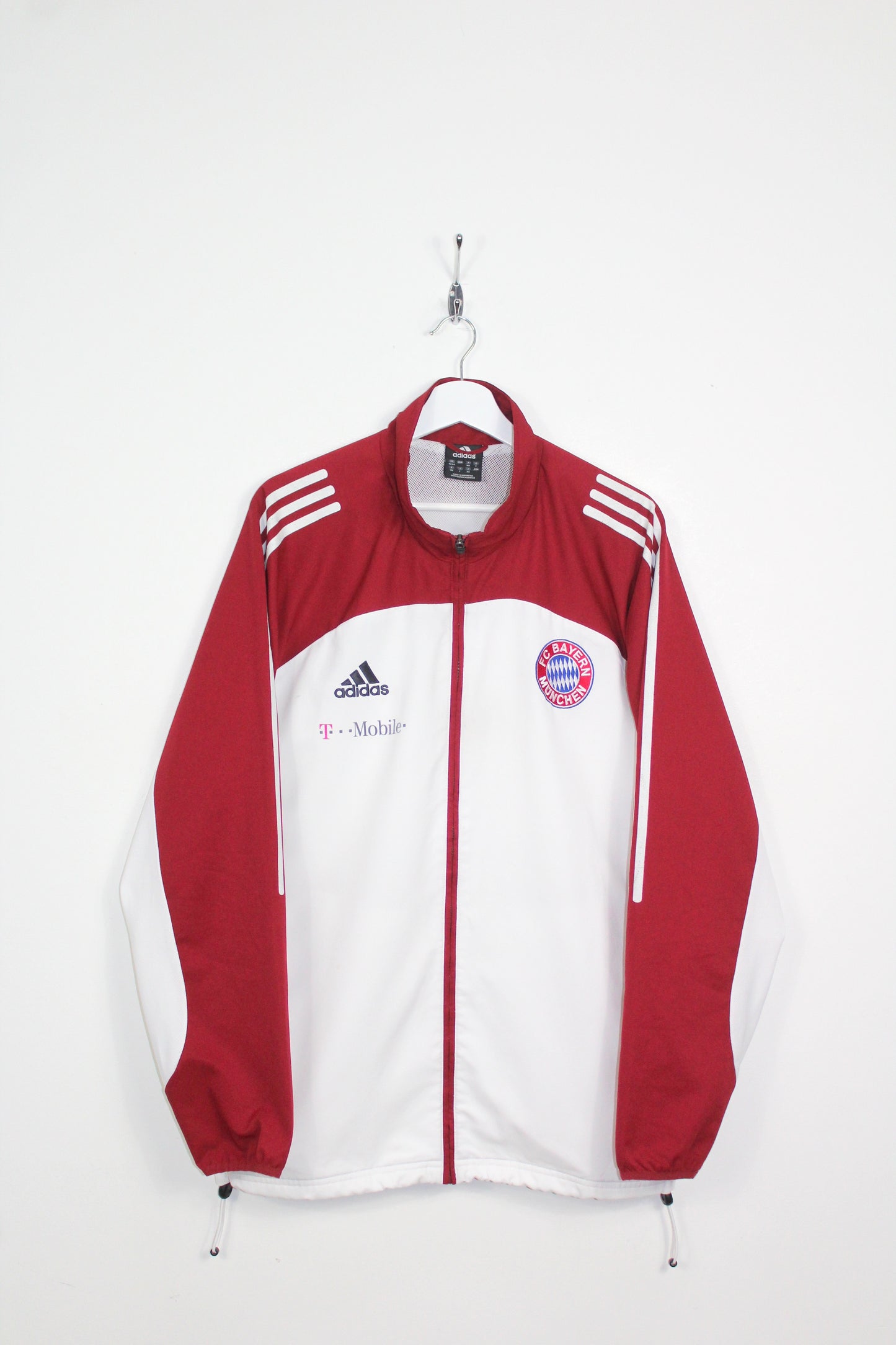 ADIDAS VINTAGE BAYERN MUNICH 2002-03 PLAYER ISSUE TRACKSUIT TOP JACKET XL