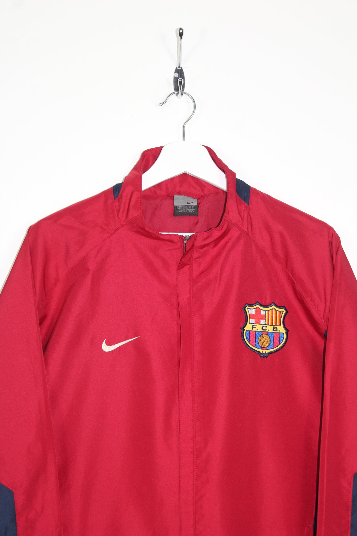 NIKE VINTAGE BARCELONA 2002-03 TRACKSUIT TOP JACKET MEDIUM