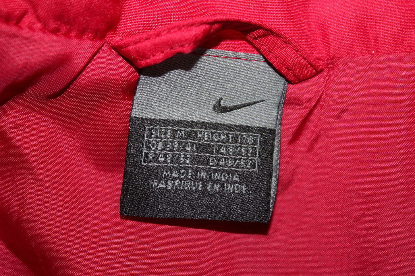 NIKE VINTAGE BARCELONA 2002-03 TRACKSUIT TOP JACKET MEDIUM