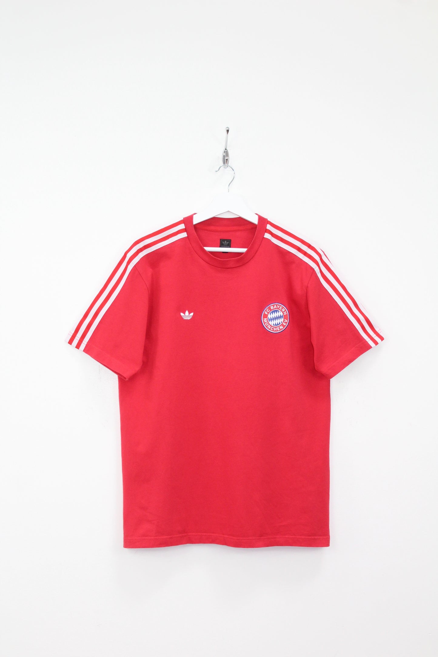 ADIDAS ORIGINALS BAYERN MUNICH 1980'S HOME FOOTBALL SHIRT MEDIUM