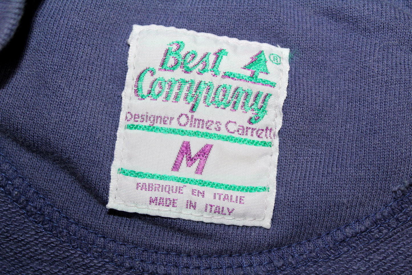 BEST COMPANY 80'S VINTAGE SPELL OUT T-SHIRT MEDIUM