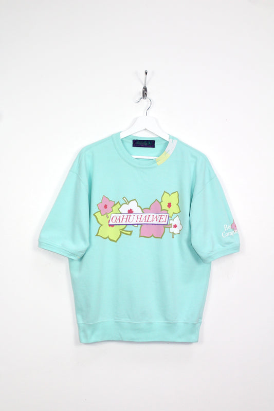 BEST COMPANY 80'S VINTAGE SHORT SLEEVES SWEATSHIRT LARGE