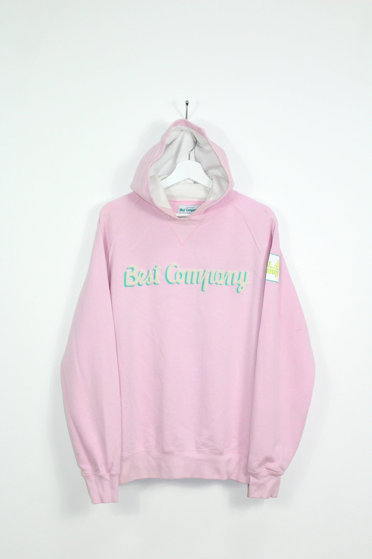 BEST COMPANY SPELL OUT HOODIE SWEATSHIRT XL