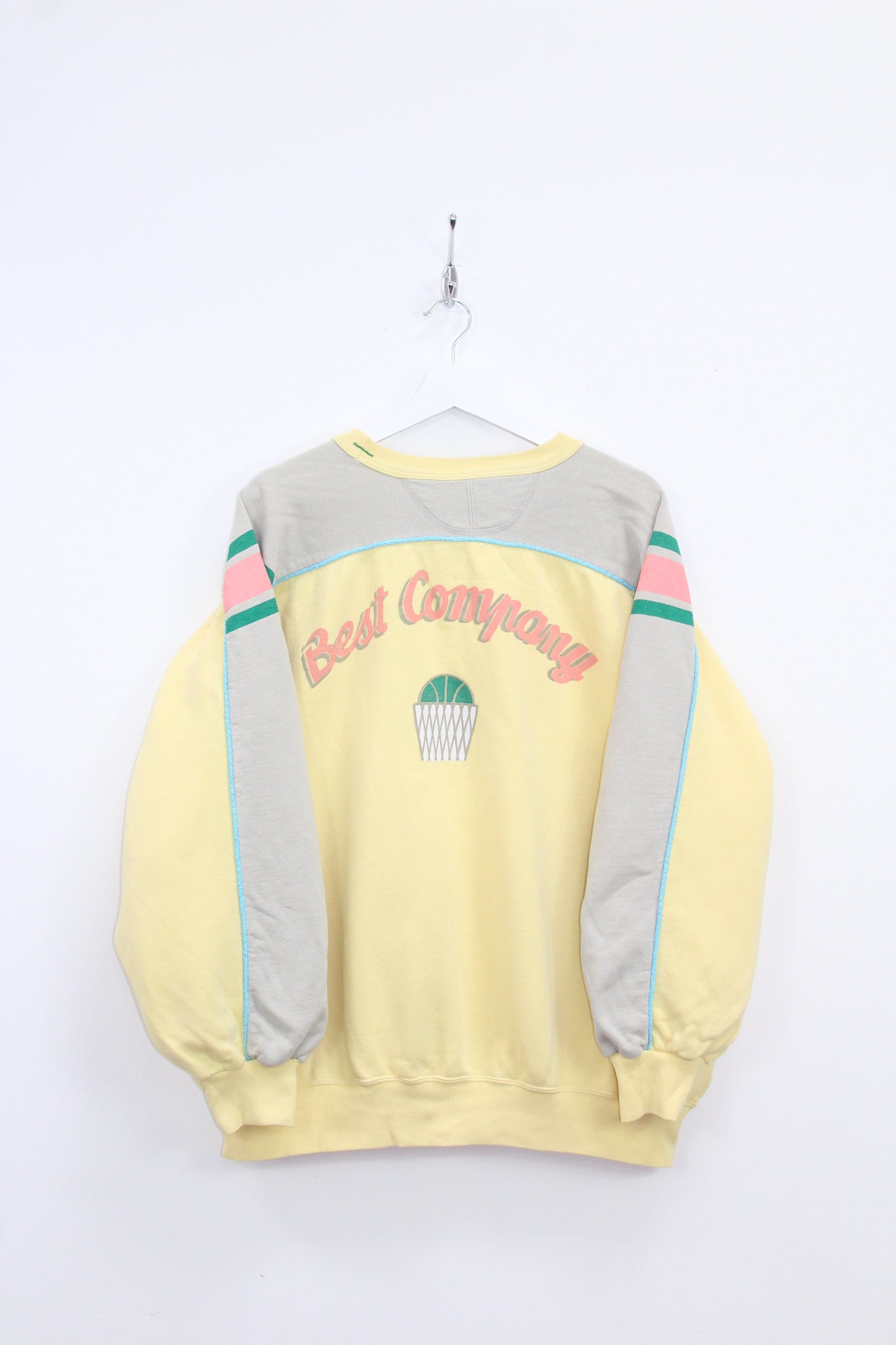 BEST COMPANY 80'S VINTAGE BASKETBALL SCENE SWEATSHIRT XXL