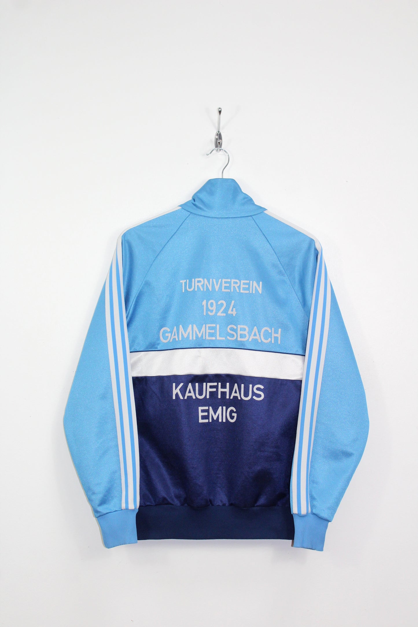 ADIDAS 80'S VINTAGE BECKENBAUER TRACKSUIT TOP JACKET D6 MEDIUM