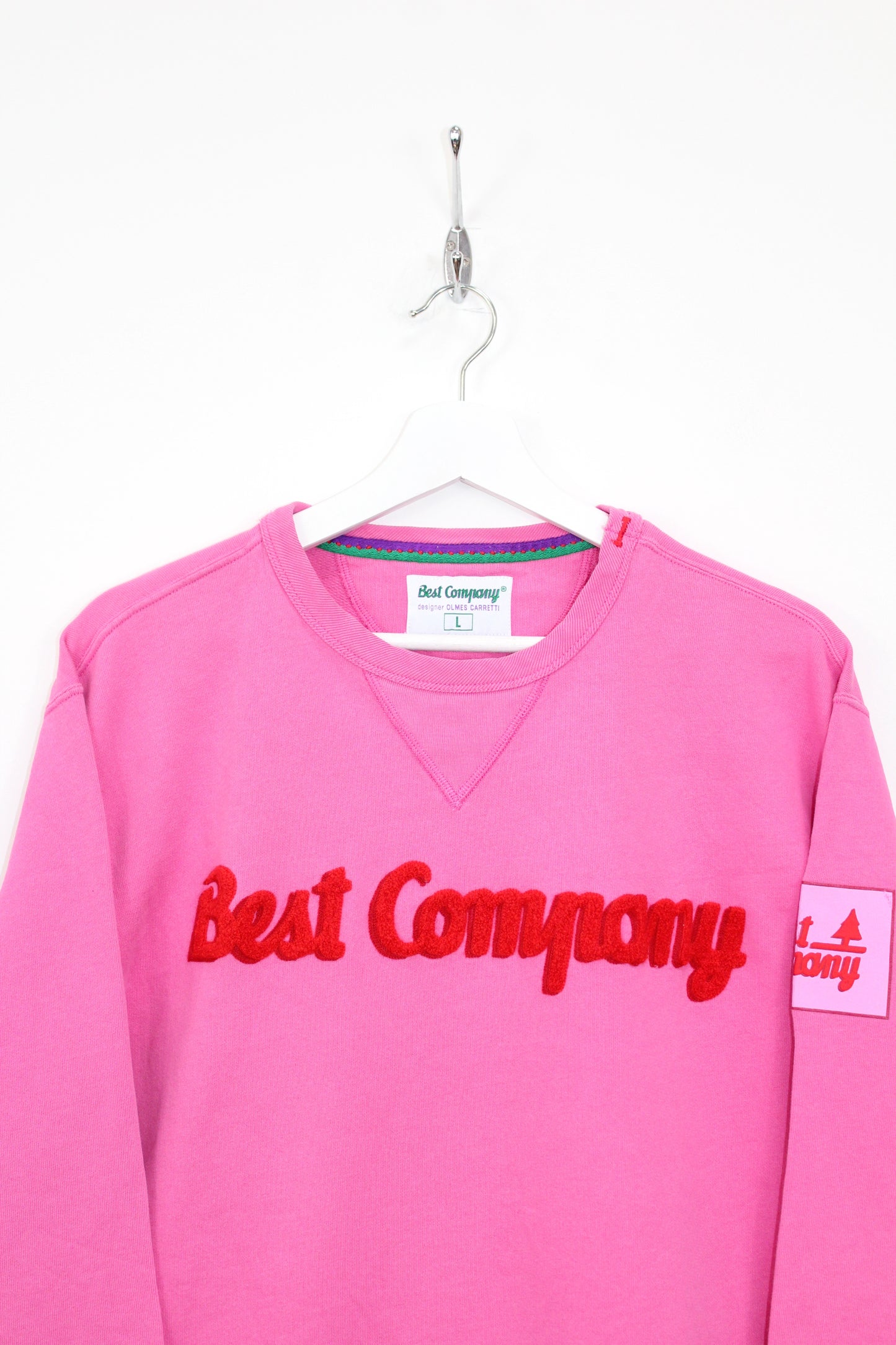 BEST COMPANY VINTAGE SPELL OUT SWEATSHIRT LARGE