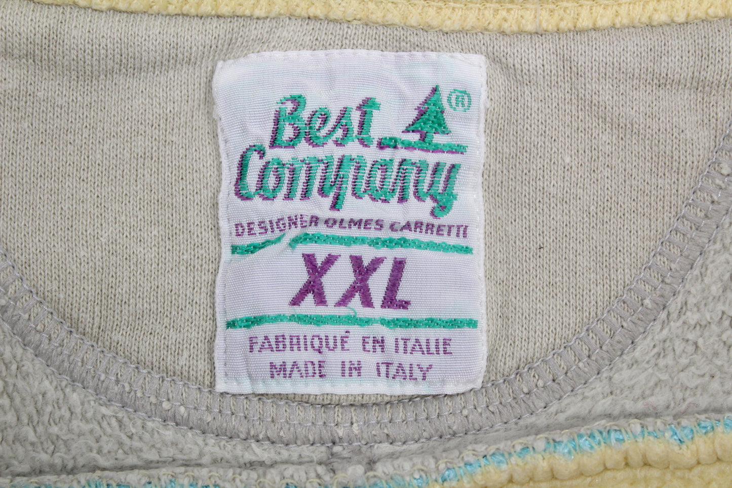 BEST COMPANY 80'S VINTAGE BASKETBALL SCENE SWEATSHIRT XXL