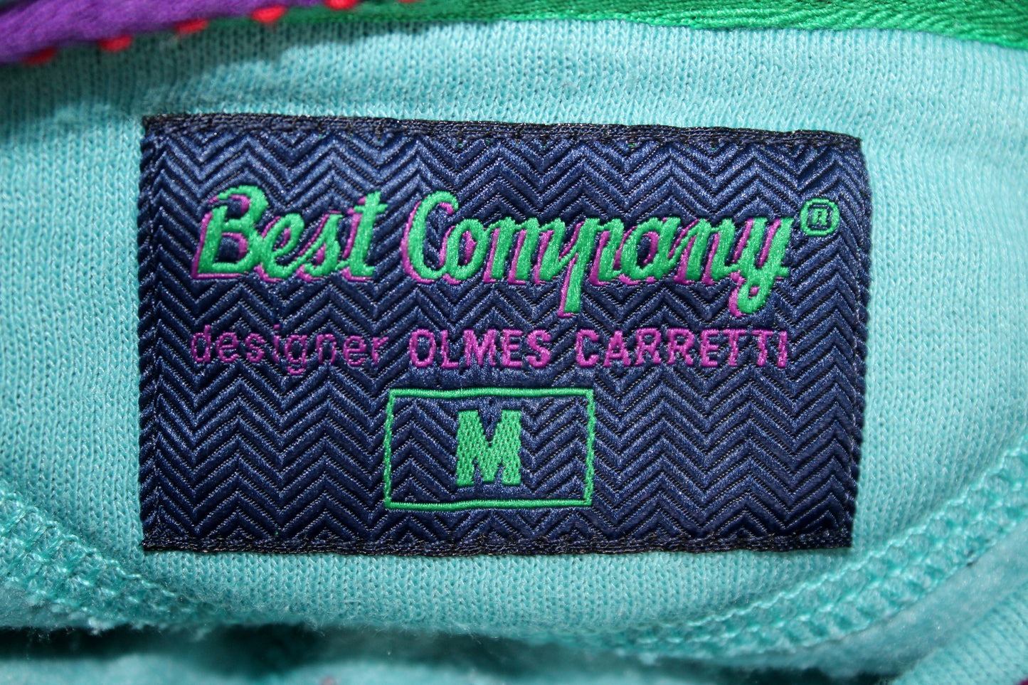 BEST COMPANY SPELL OUT HOODIE SWEATSHIRT MEDIUM
