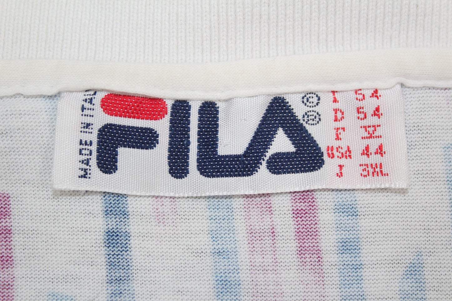 FILA BORIS BECKER 80'S VINTAGE WIMBLEDON 1989 TENNIS POLO SHIRT XL