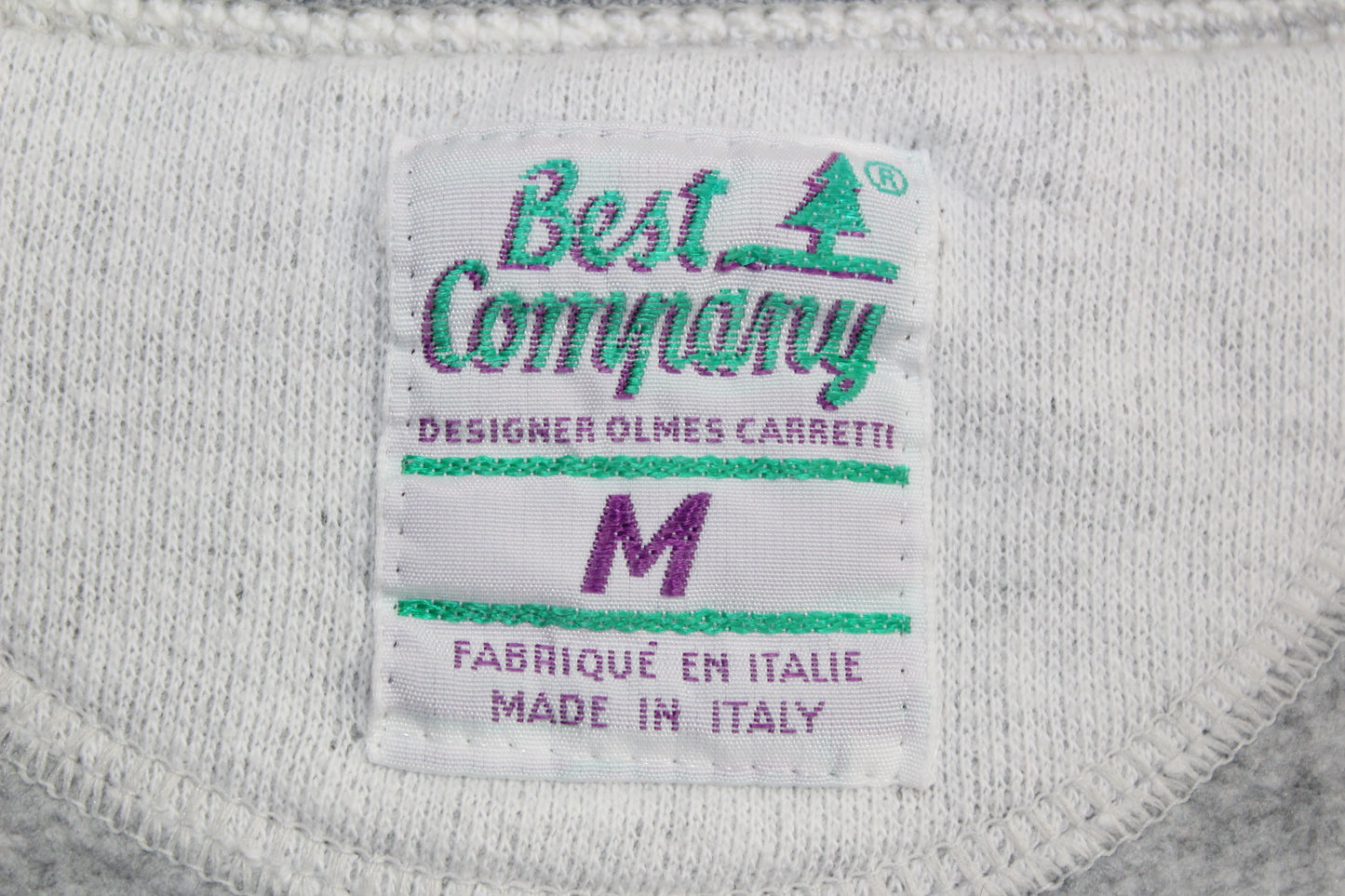 BEST COMPANY 80'S VINTAGE SKI TEAM SWEATSHIRT MEDIUM