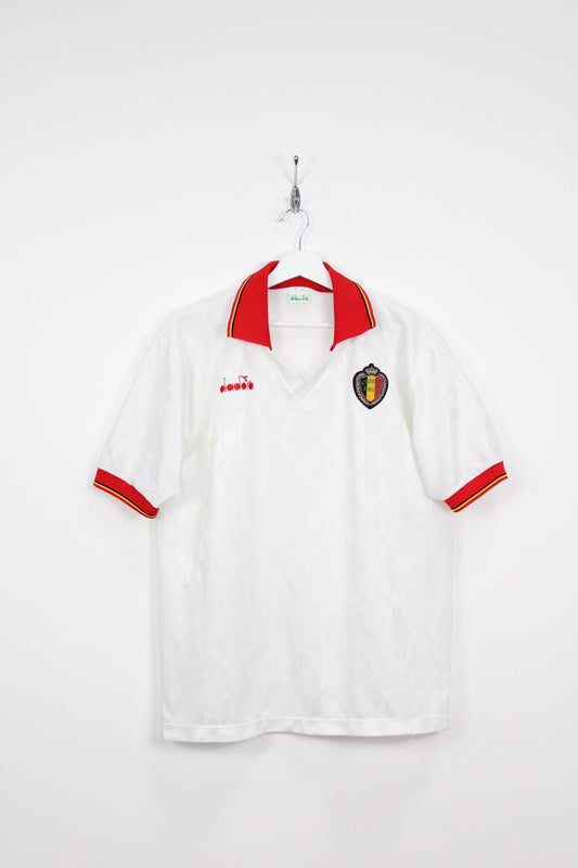 BELGIUM 1992-94 VINTAGE DIADORA AWAY FOOTBALL SHIRT XL