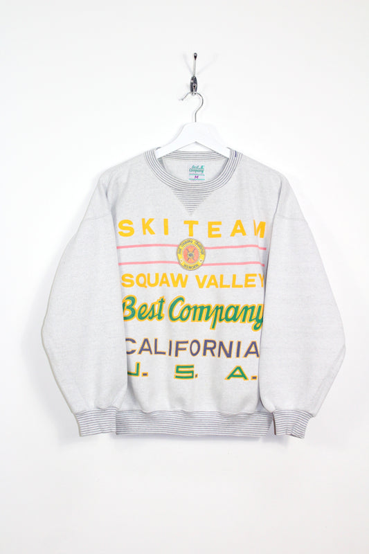 BEST COMPANY 80'S VINTAGE SKI TEAM SWEATSHIRT MEDIUM