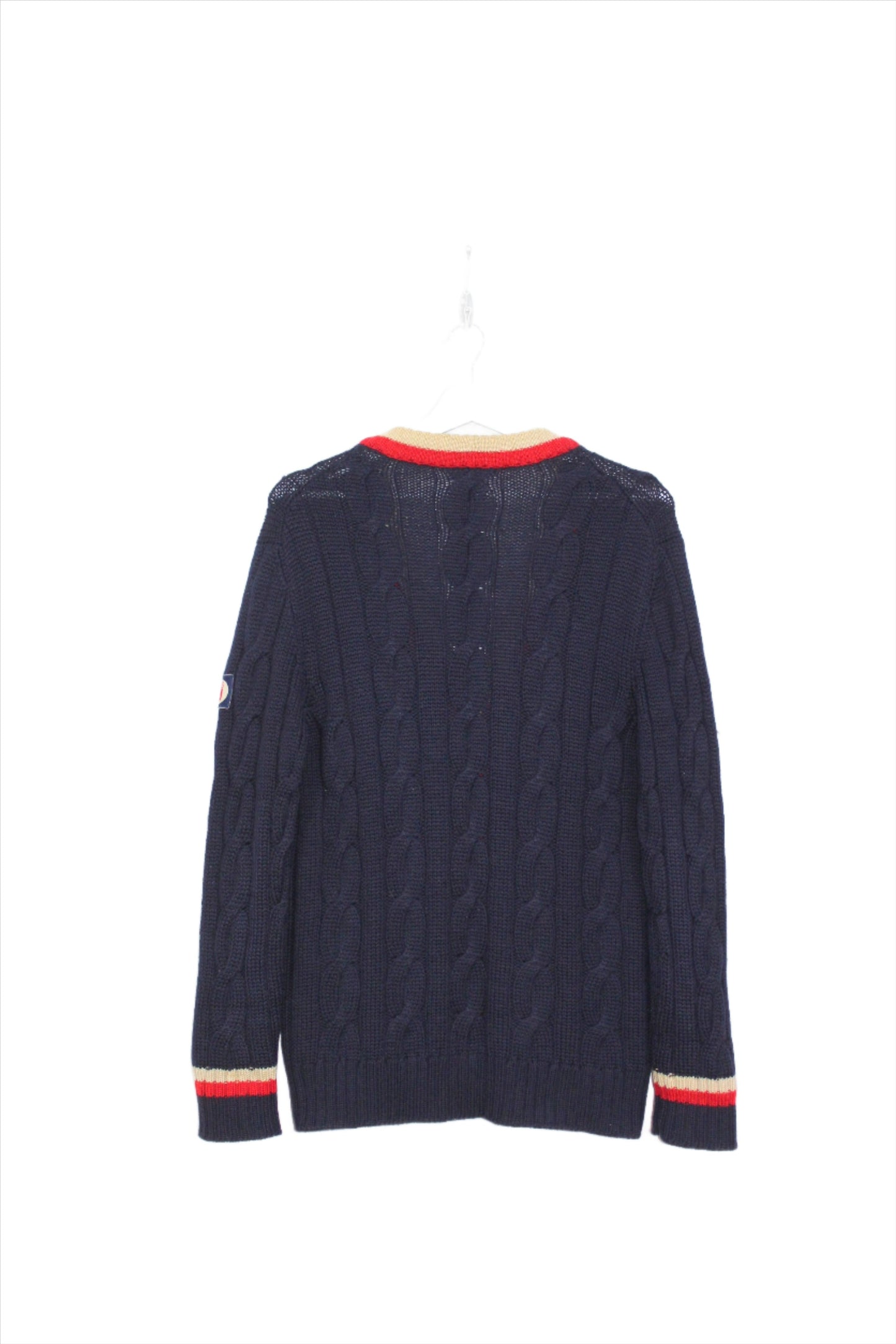 FILA OG 1978 VINTAGE BJORN BORG MATCHDAY SETTANTA TENNIS WOOL CARDIGAN LARGE