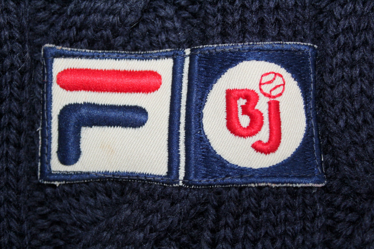 FILA OG 1978 VINTAGE BJORN BORG MATCHDAY SETTANTA TENNIS WOOL CARDIGAN LARGE