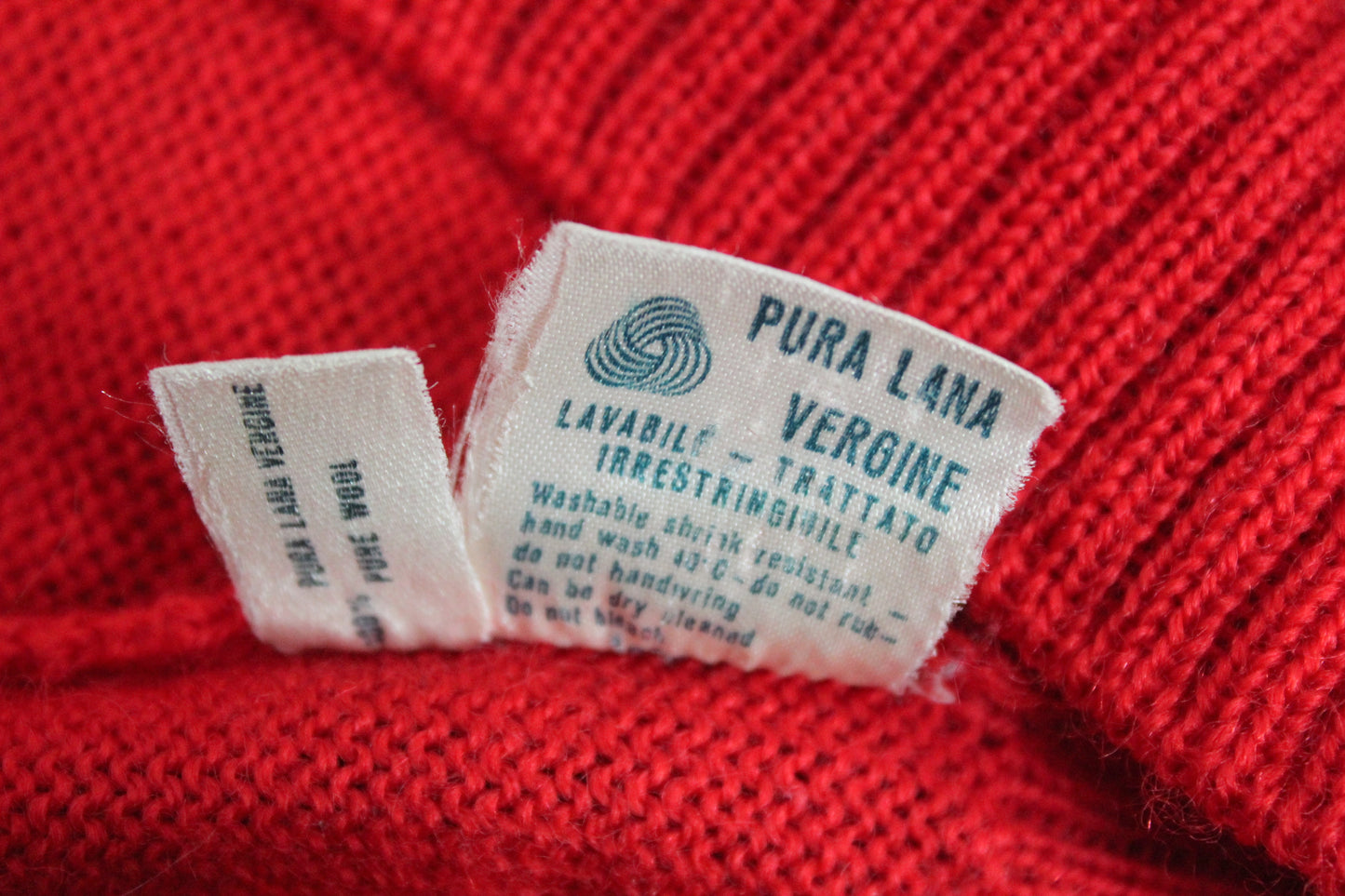 FILA OG 1980 VINTAGE BJORN BORG MK2 SETTANTA TENNIS WOOL JUMPER LARGE