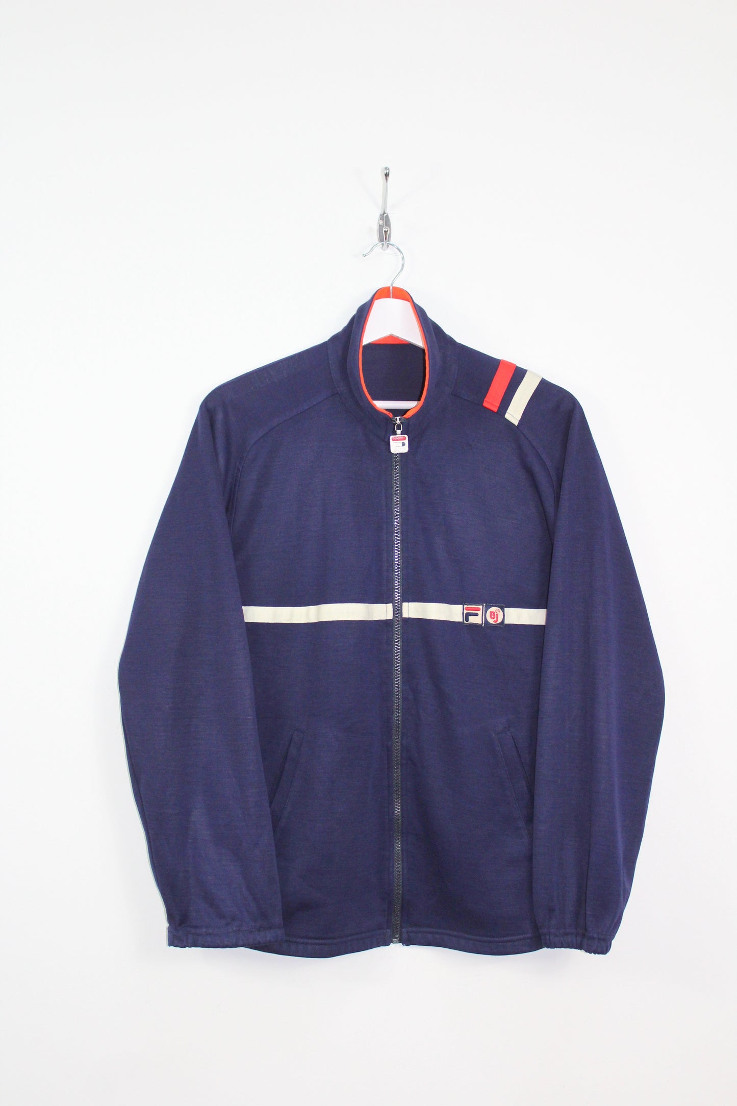 FILA OG 1980 VINTAGE BJORN BORG SETTANTA MK2 TENNIS WOOL TRACKSUIT TOP JACKET LARGE