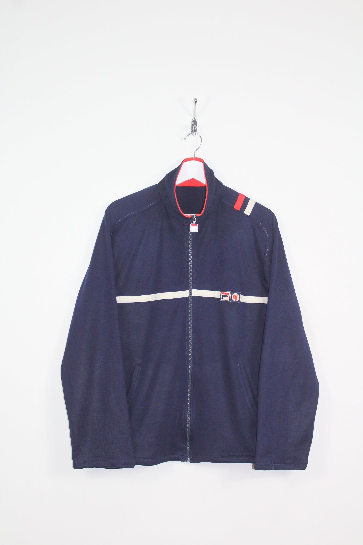 FILA OG 80'S VINTAGE BJORN BORG SETTANTA MK2 TENNIS TRACKSUIT TOP JACKET MEDIUM