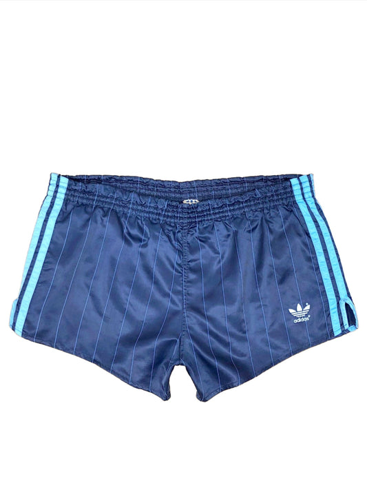 ADIDAS 80'S VINTAGE SHINY RUNNING SPRINTER NYLON SHORTS D6 LARGE