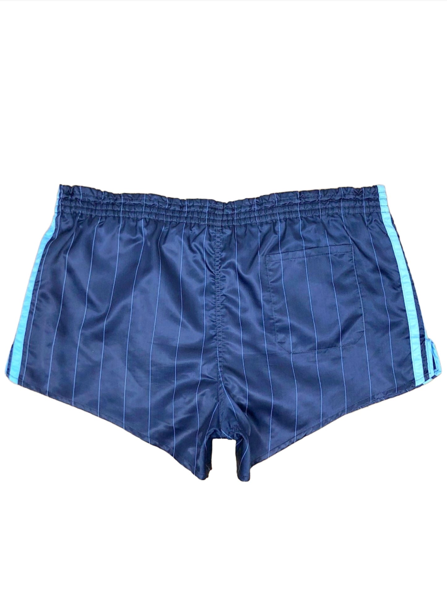 ADIDAS 80'S VINTAGE SHINY RUNNING SPRINTER NYLON SHORTS D6 LARGE