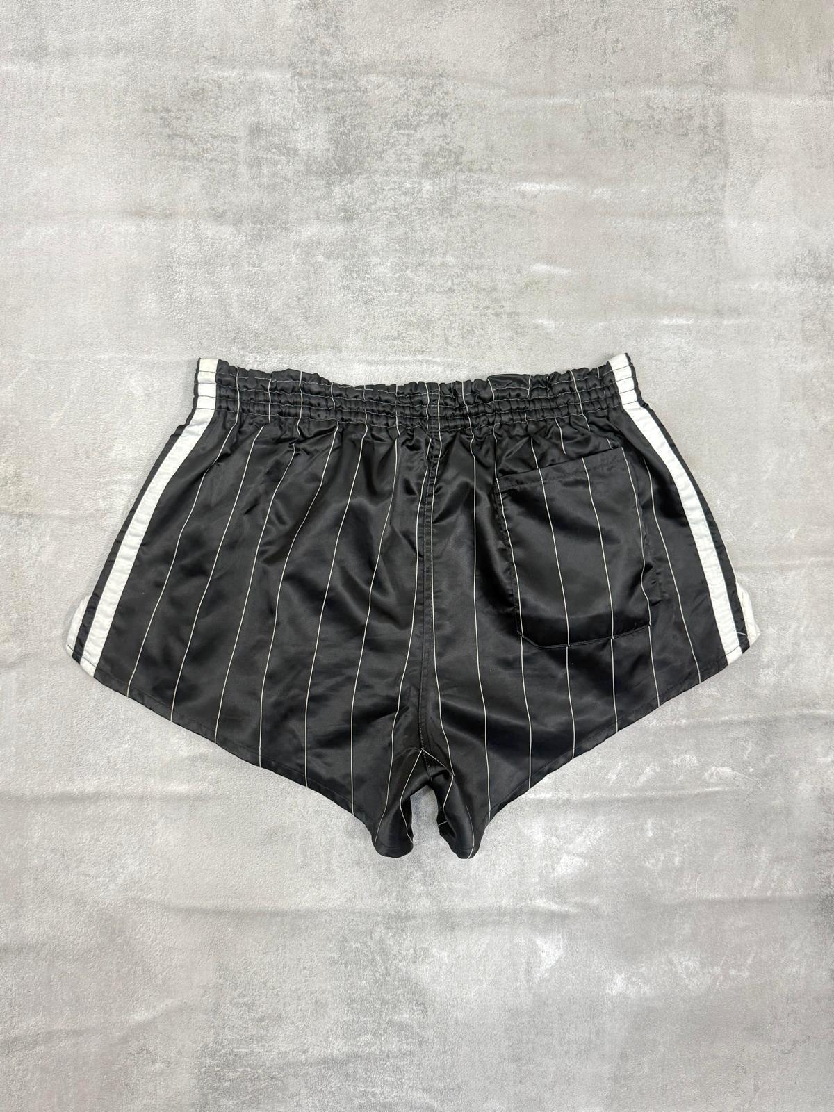 ADIDAS FIRST 80'S VINTAGE SHINY RUNNING SPRINTER NYLON SHORTS D5 MEDIUM