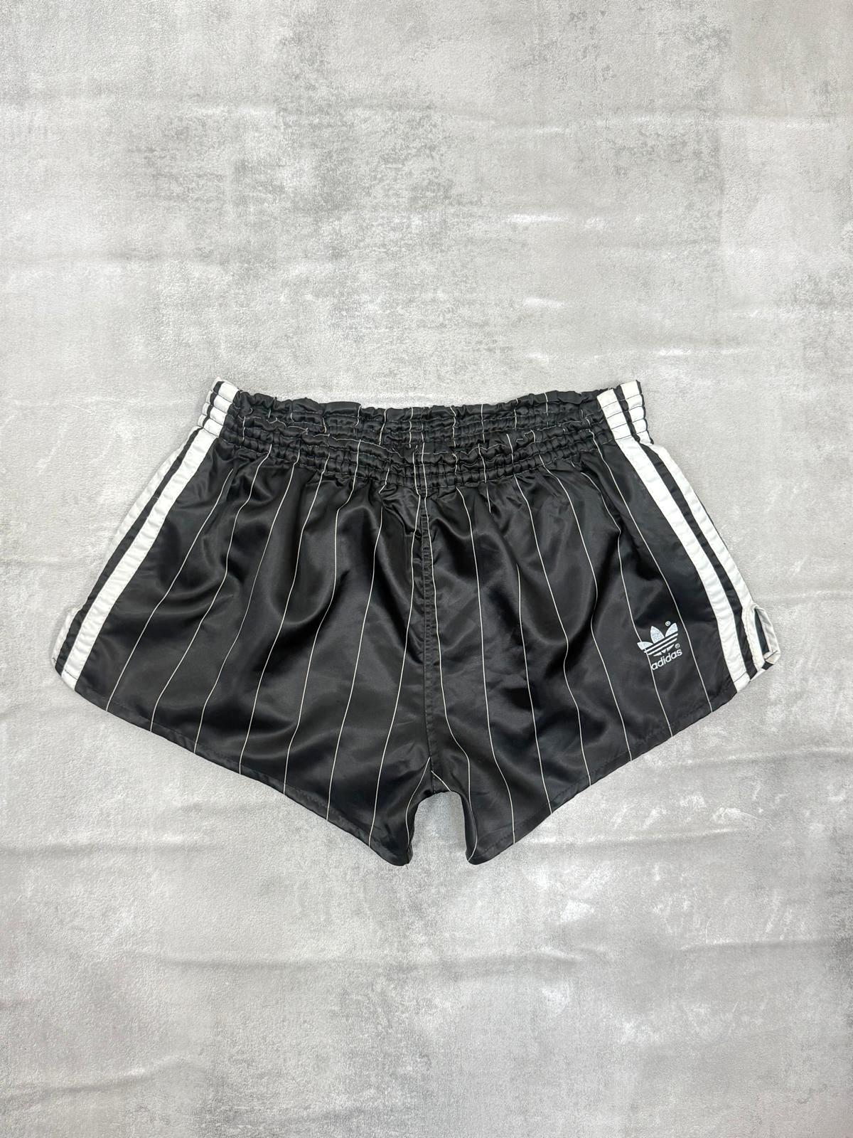 ADIDAS FIRST 80'S VINTAGE SHINY RUNNING SPRINTER NYLON SHORTS D5 MEDIUM