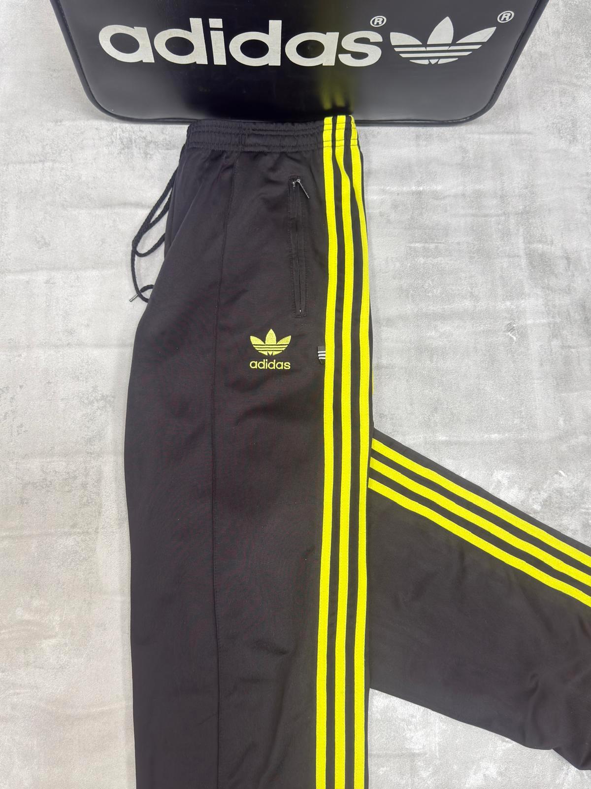ADIDAS FIREBIRD 80'S VINTAGE TRACKSUIT BOTTOMS D4 MEDIUM