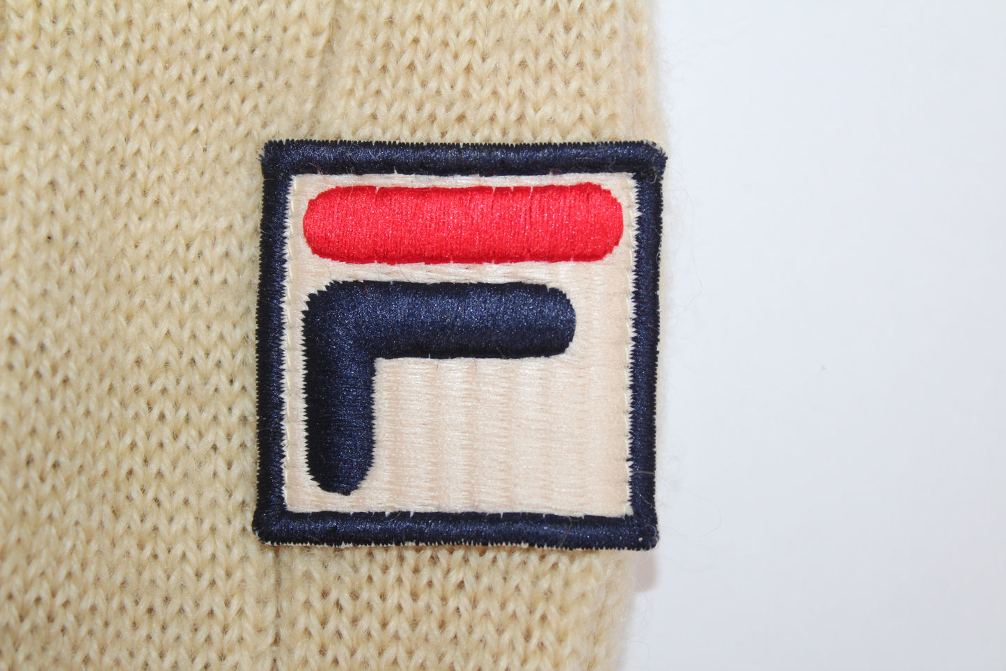 FILA OG 1978 VINTAGE BJORN BORG MATCHDAY SETTANTA TENNIS WOOL CARDIGAN MEDIUM