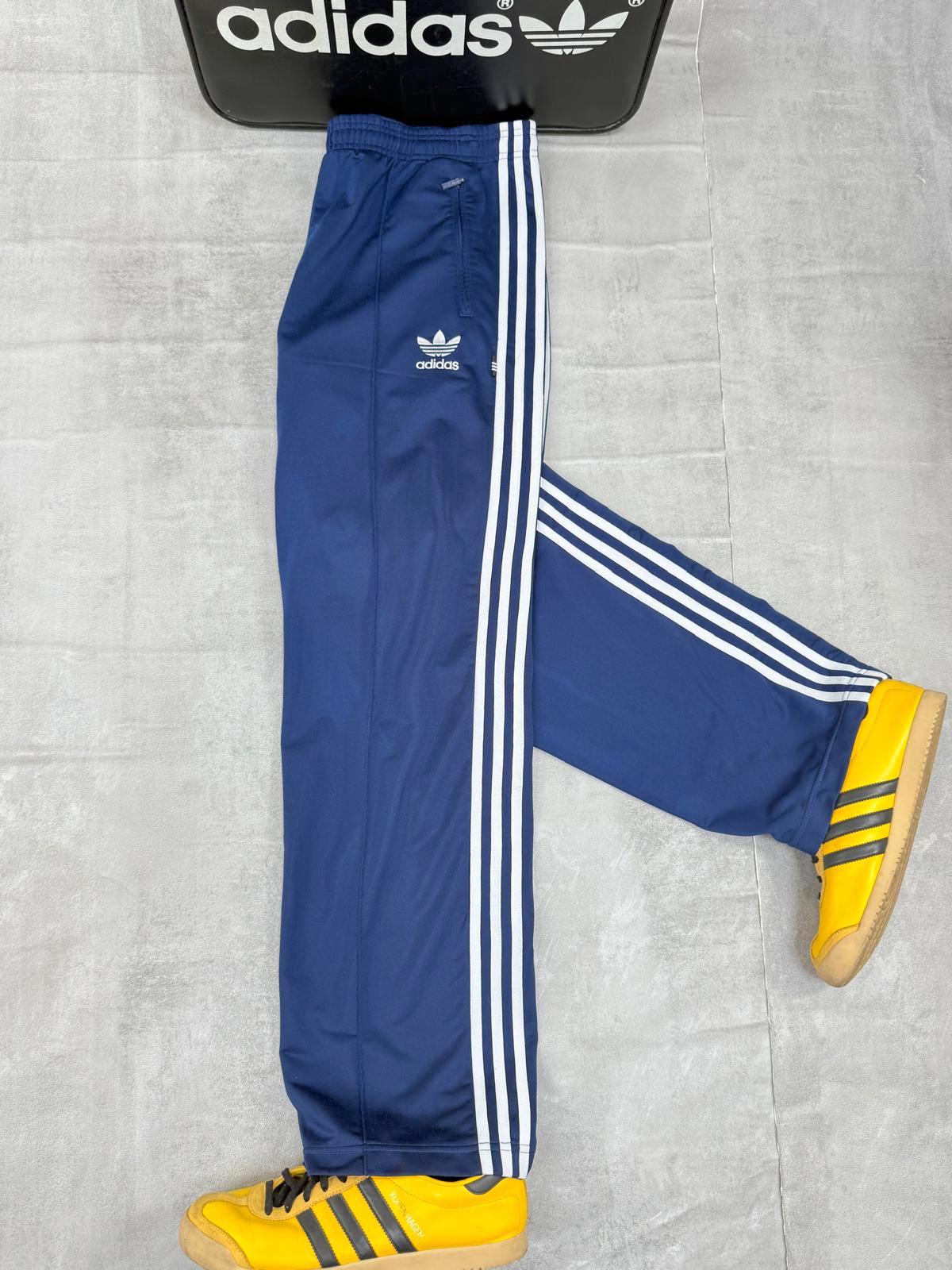 ADIDAS FIREBIRD 80'S VINTAGE TRACKSUIT BOTTOMS D5 LARGE