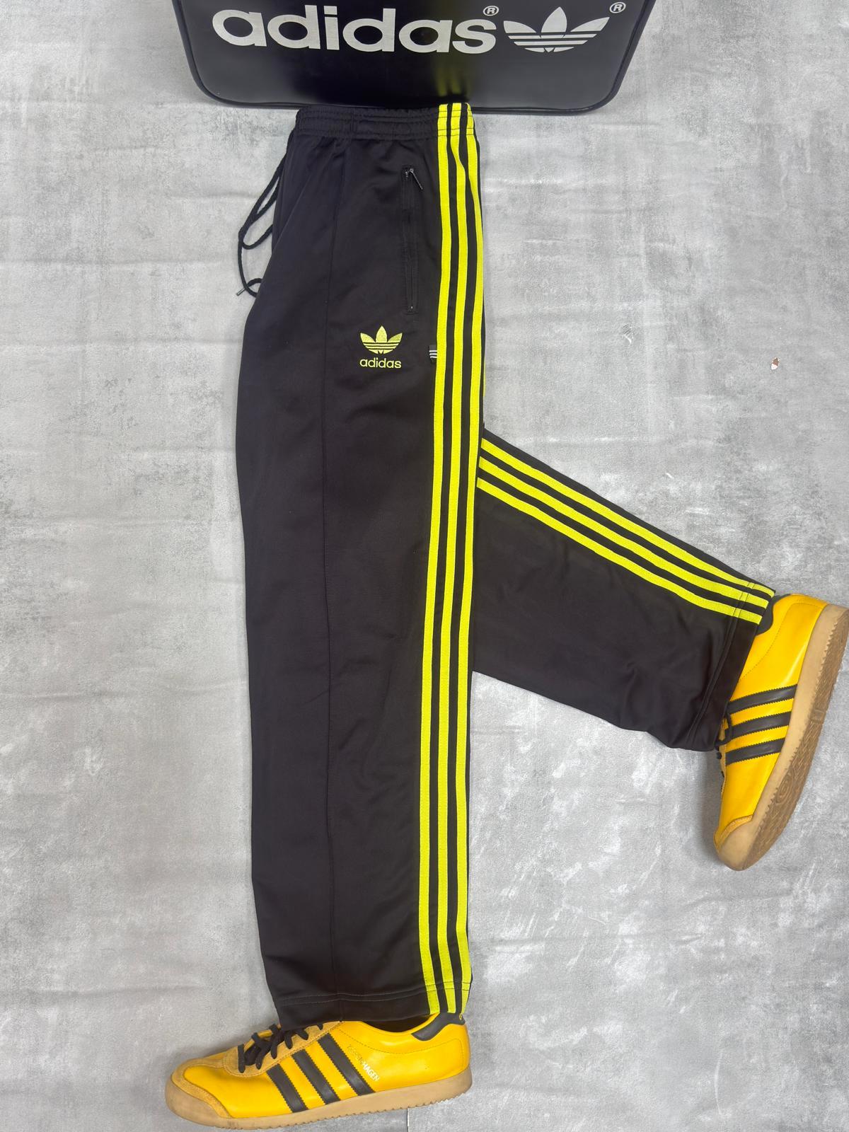 ADIDAS FIREBIRD 80'S VINTAGE TRACKSUIT BOTTOMS D4 MEDIUM