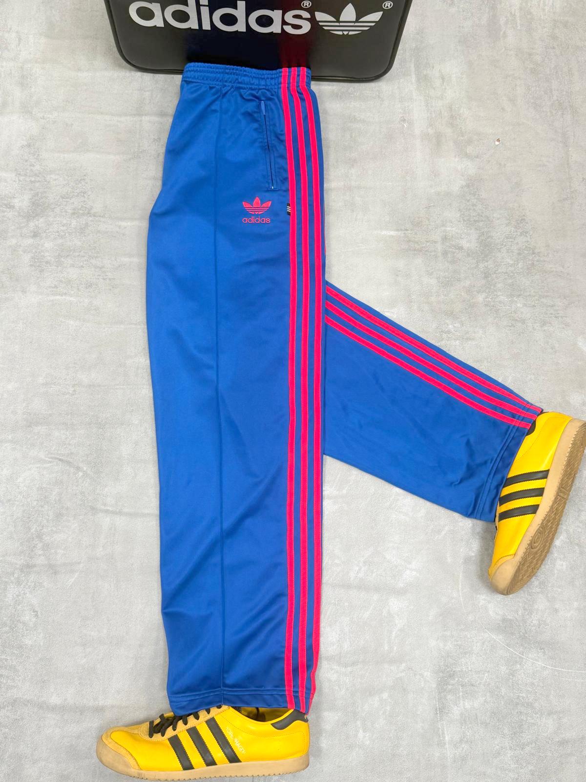 ADIDAS FIREBIRD 80'S VINTAGE TRACKSUIT BOTTOMS D5 MEDIUM