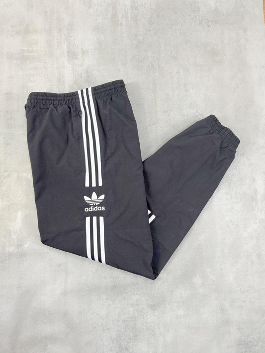 ADIDAS ORIGINALS ADICOLOR LOCK UP RIBBED TRACKSUIT BOTTOMS LARGE