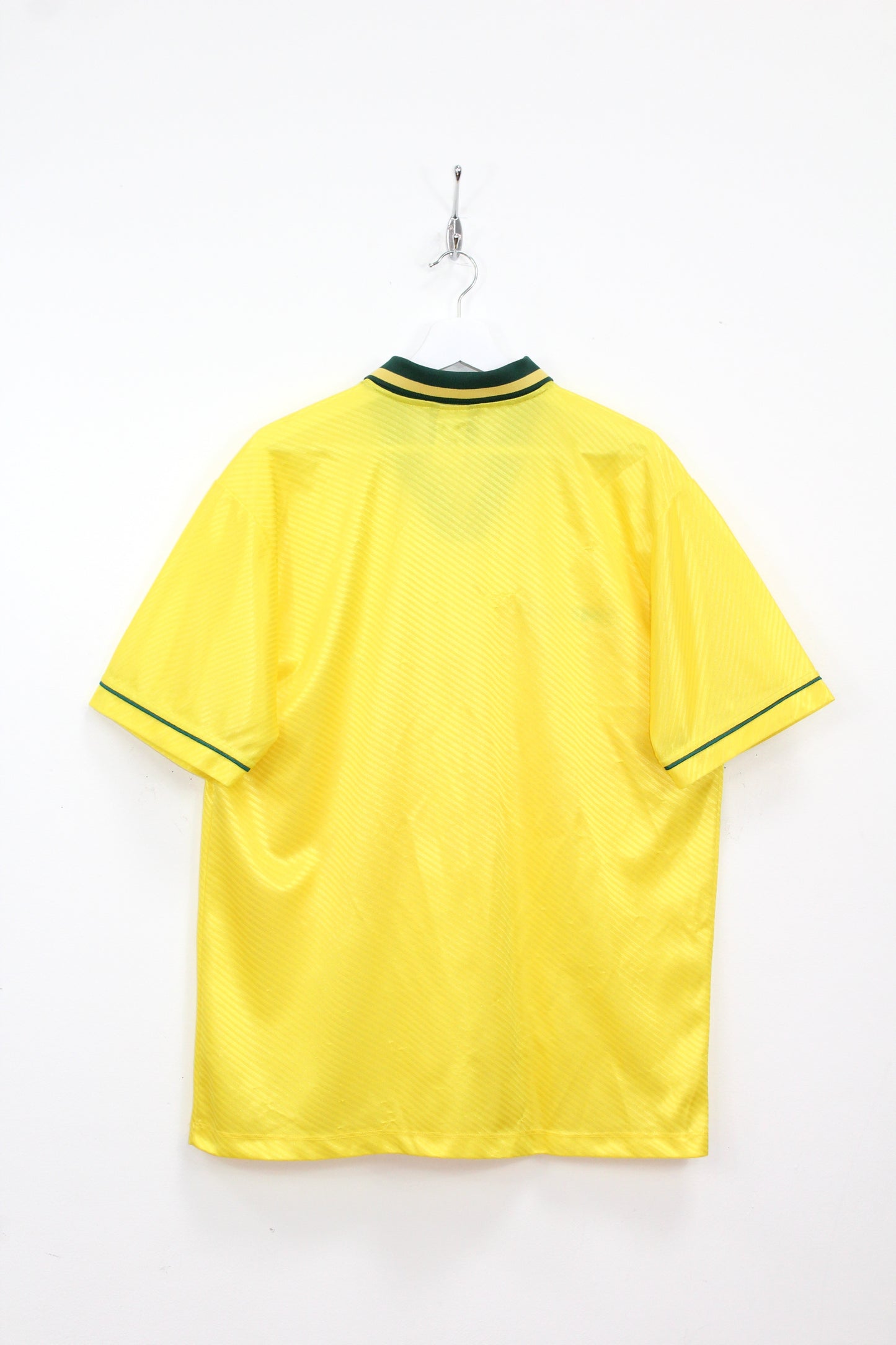 VINTAGE BRAZIL 1994-96 UMBRO HOME FOOTBALL SHIRT XL