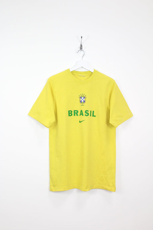 BRAZIL 2002 VINTAGE NIKE FOOTBALL T-SHIRT MEDIUM