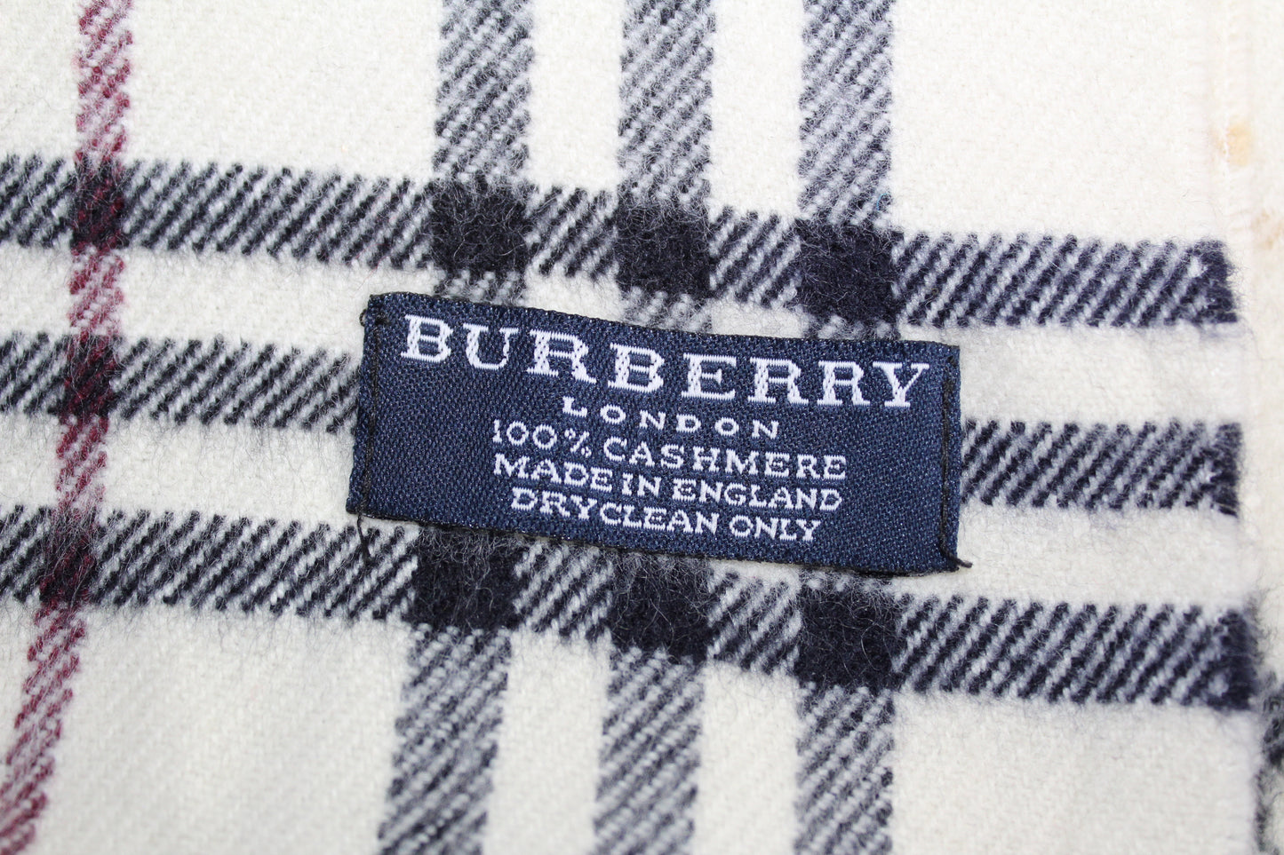 BURBERRY NOVA CHECK CASHMERE SCARF