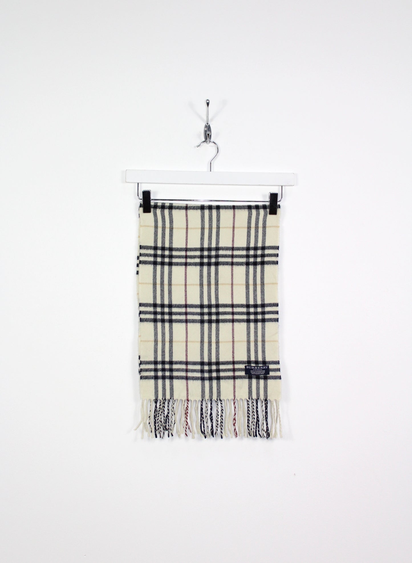 BURBERRY NOVA CHECK CASHMERE SCARF