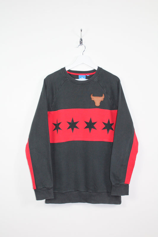 ADIDAS ORIGINALS CHICAGO BULLS NBA STARS SWEATSHIRT MEDIUM