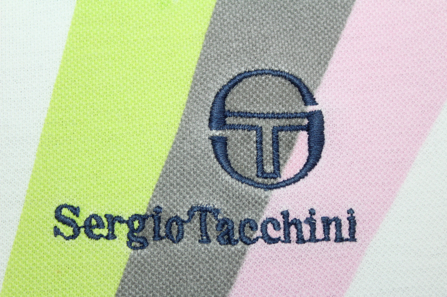 SERGIO TACCHINI 90'S VINTAGE CAMPORESE TENNIS POLO SHIRT LARGE