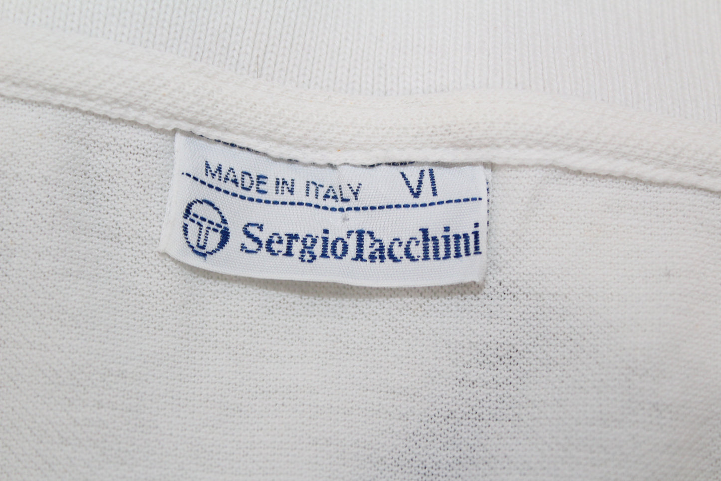 SERGIO TACCHINI 90'S VINTAGE CAMPORESE TENNIS POLO SHIRT LARGE