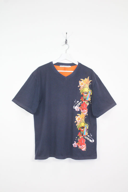 JC DE CASTELBAJAC VINTAGE BEACH SCENE T-SHIRT