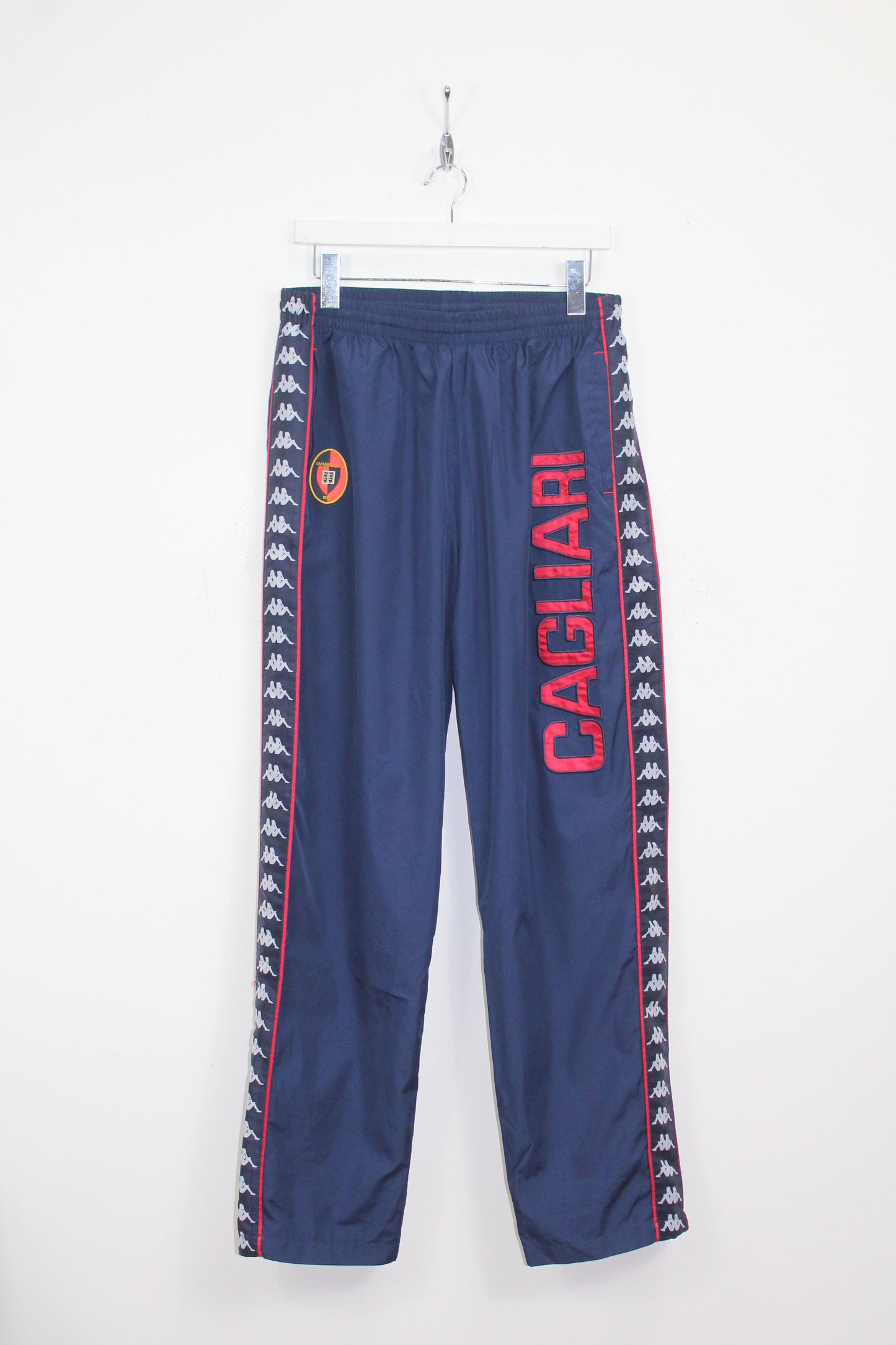 KAPPA CAGLIARI 2014-15 TRACKSUIT BOTTOMS XL