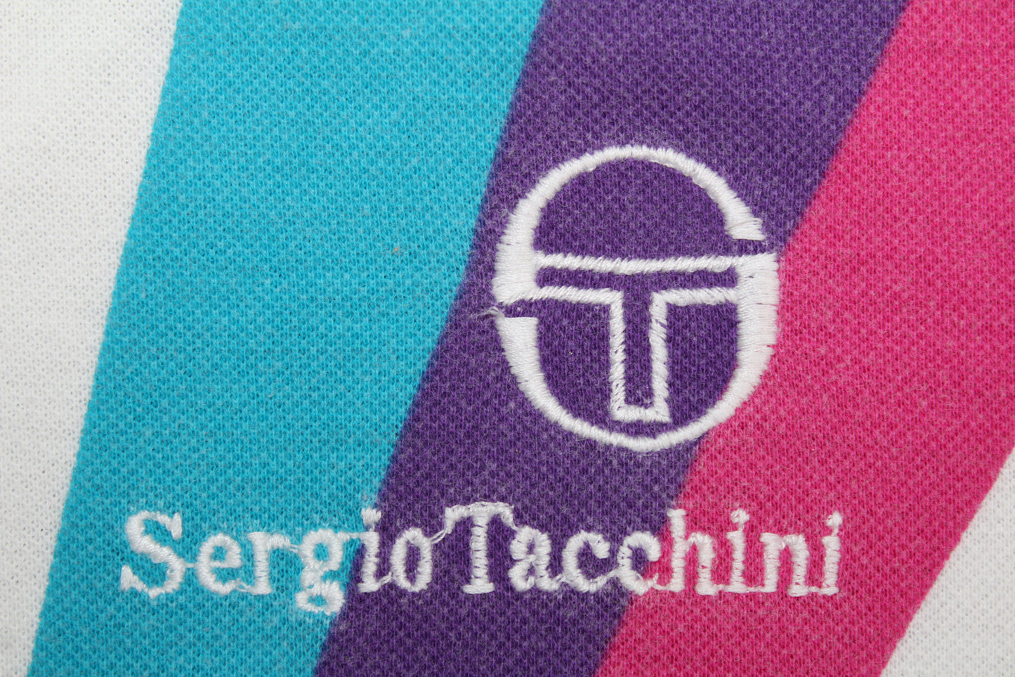 SERGIO TACCHINI 90'S VINTAGE CAMPORESE TENNIS POLO SHIRT LARGE
