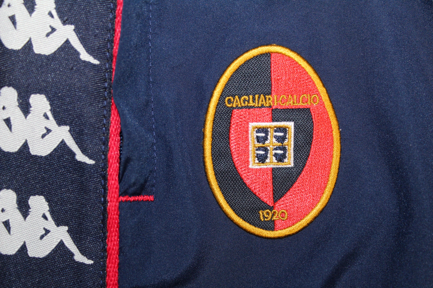 KAPPA CAGLIARI 2014-15 TRACKSUIT BOTTOMS XL